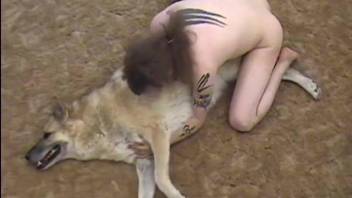 Premium dude bestiality clip packed with tons of steamy banging