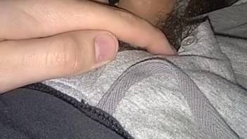 Bearded shaft dude craves a canine to slurp his delicious rod